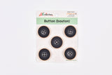 Gold Rim Contrast Buttons- 41 - G.k Fashion Fabrics