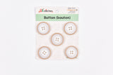 Gold Rim Contrast Buttons- 41 - G.k Fashion Fabrics