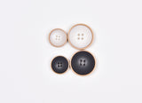 Gold Rim Contrast Buttons- 41 - G.k Fashion Fabrics