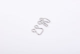 Hooks & Eyes - Steel (Big) - 4 Pack - G.k Fashion Fabrics