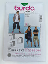 Burda MEN'S Shorts Pattern - 7381 - G.k Fashion Fabrics