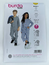 BURDA KIDS Pajamas - 9245 - G.k Fashion Fabrics