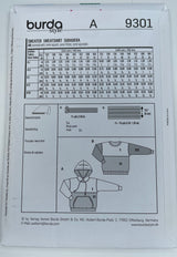 BURDA KIDS Sweatshirt/Hoodie - 9301 - G.k Fashion Fabrics