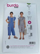 BURDA KIDS Jumpsuit/ Kid's overall - 9265 - G.k Fashion Fabrics