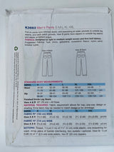 Pantalons et shorts Kwik Sew pour hommes K3663