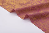 Imperial Silk Blended Crepe Jacquard Fabric – Silk Viscose Lurex Dress Fabric - G.k Fashion Fabrics