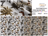 Knit Cotton Spandex Jersey Safari Digital Print Fabric - 5046 - G.k Fashion Fabrics