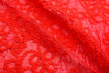 Knit Single Jersey Flamme Cord & Sequine Embroidery Fabric - G.k Fashion Fabrics