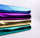 knit stretchy sparkling vinyl pleather fabric - G.k Fashion Fabrics