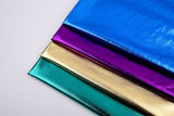 knit stretchy sparkling vinyl pleather fabric - G.k Fashion Fabrics