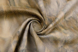 Knit Suede Double Sided Tie Dyed Fabric with Snake Textured Coating - G.k Fashion Fabrics