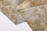 Knit Suede Double Sided Tie Dyed Fabric with Snake Textured Coating - G.k Fashion Fabrics