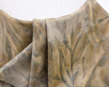 Knit Suede Double Sided Tie Dyed Fabric with Snake Textured Coating - G.k Fashion Fabrics