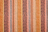 Linen Bamboo Digital Print Fabric – Safari Soul Multi-Stripe Collection - 7984 - G.k Fashion Fabrics