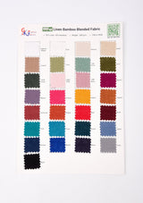 Linen Bamboo Natural Fabric - G.k Fashion Fabrics