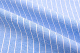 Linen Cotton Blended Ticking Stripe Fabric – 7944 - G.k Fashion Fabrics