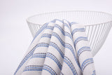 Linen Ticking Stripe Homespun Style Yarn Dyed Blended Fabric - G.k Fashion Fabrics