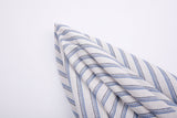 Linen Ticking Stripe Homespun Style Yarn Dyed Blended Fabric - G.k Fashion Fabrics
