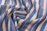 Linen Ticking Stripe Primitive Style Yarn Dyed Blended Fabric - G.k Fashion Fabrics