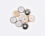 Luxe Pearl Rim Buttons -5/1 - G.k Fashion Fabrics