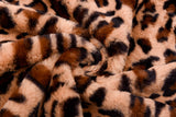Luxury Soft Faux Fur Safari Print Fabric - G.k Fashion Fabrics