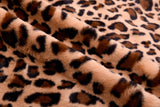 Luxury Soft Faux Fur Safari Print Fabric - G.k Fashion Fabrics