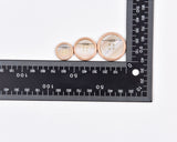 Luxury Two-Tone Rim Resin Buttons - 19 - G.k Fashion Fabrics