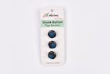 Marble Effect Shank Buttons with Gold Rim Button - 49 - G.k Fashion Fabrics