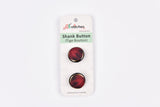Marble Effect Shank Buttons with Gold Rim Button - 49 - G.k Fashion Fabrics