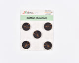 Marbled Resin 4-Hole Buttons - 17 - G.k Fashion Fabrics