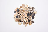 Marbled Sewing Buttons - 26 - G.k Fashion Fabrics