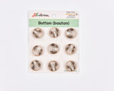 Marbled Sewing Buttons - 26 - G.k Fashion Fabrics
