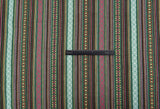 Mexican Ethnic Fabric, Traditional Fabric, Cambaya Fabric. Authentic Mexican Fabric, Tela Mexicana,Boho Striped Fabric - G.k Fashion Fabrics