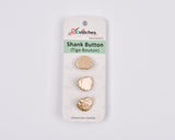 Molten Heart Shank Buttons - 2 - G.k Fashion Fabrics