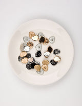 Molten Heart Shank Buttons - 2 - G.k Fashion Fabrics