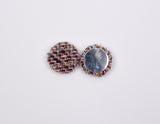 Multicolor Tweed Shank Buttons -12 - G.k Fashion Fabrics