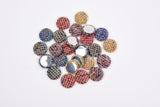 Multicolor Tweed Shank Buttons -12 - G.k Fashion Fabrics