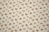 Natural Cotton Voile Blush Berry Jacquard Fabric - G.k Fashion Fabrics