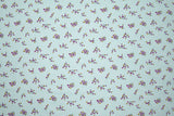 Natural Cotton Voile Blush Berry Jacquard Fabric - G.k Fashion Fabrics