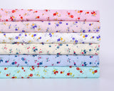 Natural Cotton Voile Orchids Pop Jacquard Fabric - G.k Fashion Fabrics