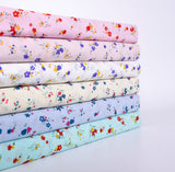 Natural Cotton Voile Orchids Pop Jacquard Fabric - G.k Fashion Fabrics