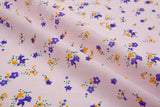Natural Cotton Voile Orchids Pop Jacquard Fabric - G.k Fashion Fabrics