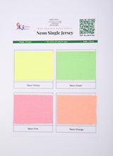 Neon Knit Fourway Single Jersey Lycra Fabric - G.k Fashion Fabrics