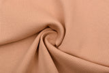New Cotton Spandex French Terry + Matching Rib Fabric (Sold Separately) - G.k Fashion Fabrics