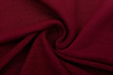 New Cotton Spandex French Terry + Matching Rib Fabric (Sold Separately) - G.k Fashion Fabrics