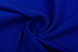 New Cotton Spandex French Terry + Matching Rib Fabric (Sold Separately) - G.k Fashion Fabrics