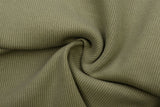 New Cotton Spandex French Terry + Matching Rib Fabric (Sold Separately) - G.k Fashion Fabrics