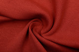 New Cotton Spandex French Terry + Matching Rib Fabric (Sold Separately) - G.k Fashion Fabrics