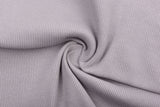 New Cotton Spandex French Terry + Matching Rib Fabric (Sold Separately) - G.k Fashion Fabrics