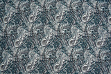 Paisley Chiffon Georgette Digital Print Fabric - #231 - G.k Fashion Fabrics